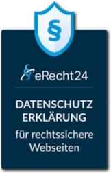 eRecht24 Datenschutzerklärung für rechtssichere Webseiten